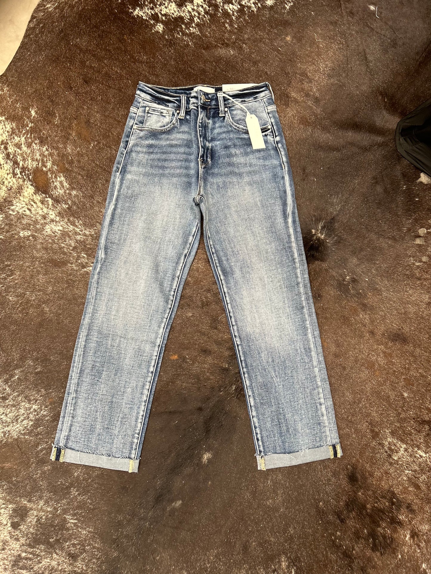Straight Leg Crop - Sweetwater Boutique 