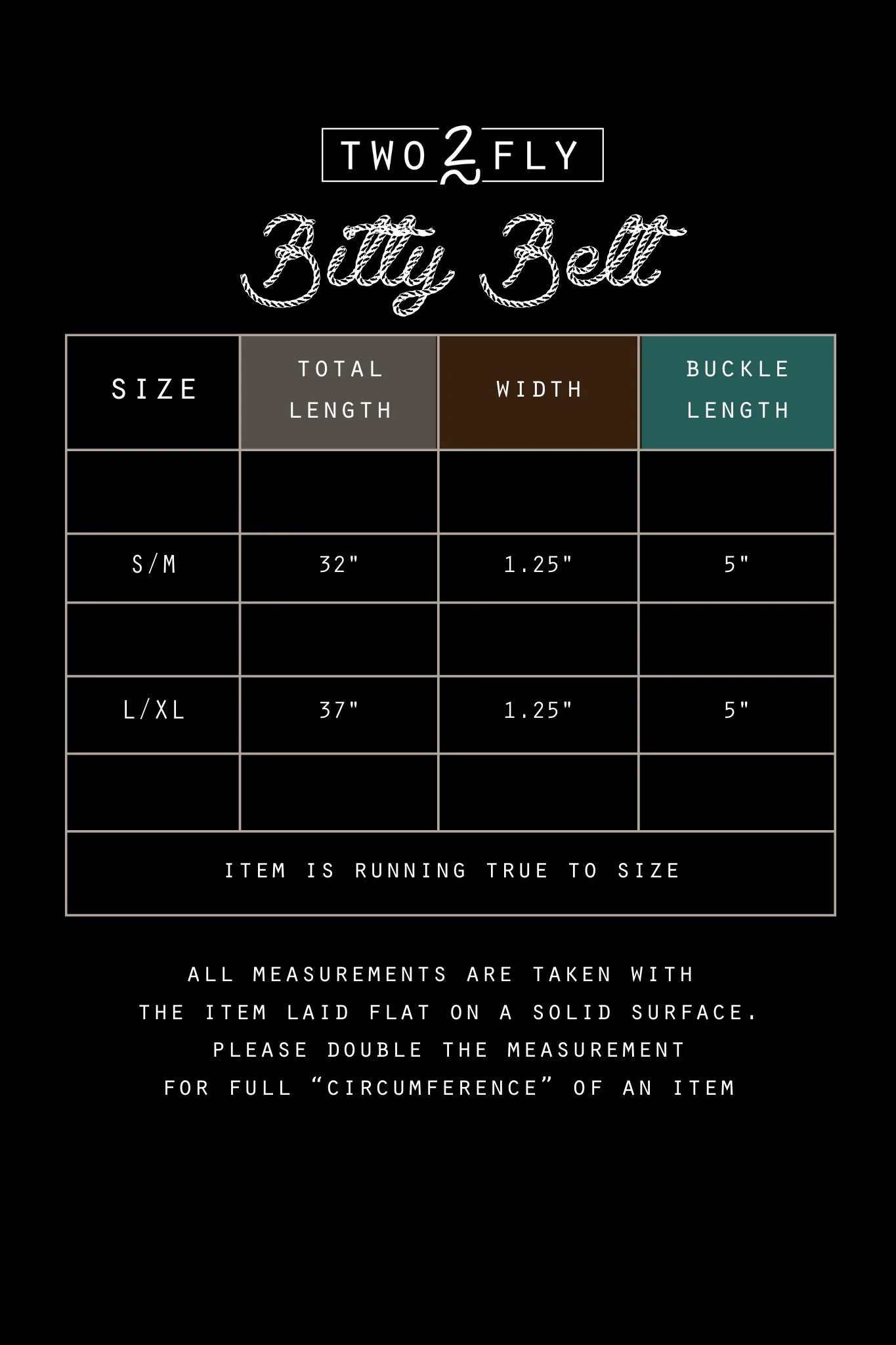 Bitty Belt Midnight