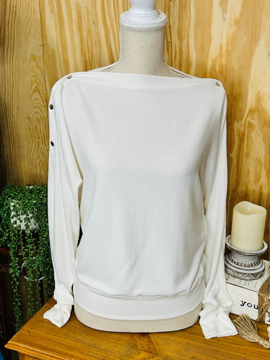 Boatneck Top - Sweetwater Boutique 