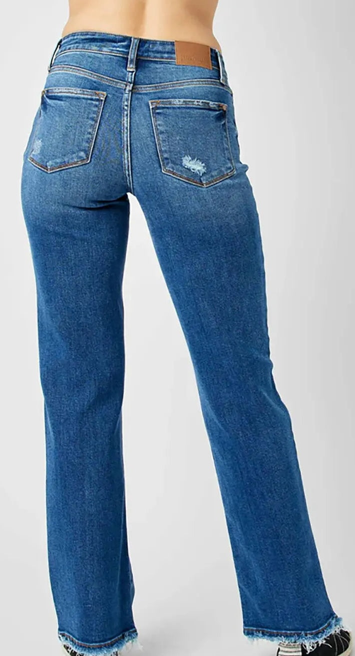 Judy Blue Mid Rise Dad Jean