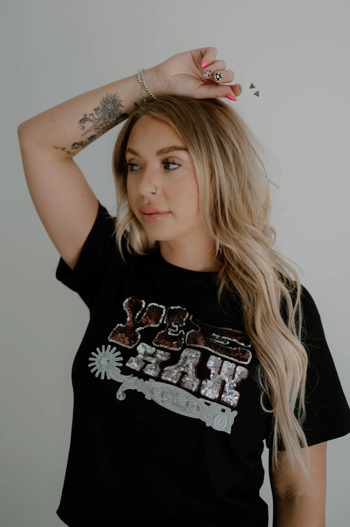 Spur Me Silvers Tee