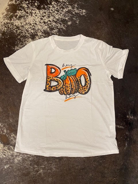 Boo Graphic Tee - Sweetwater Boutique 