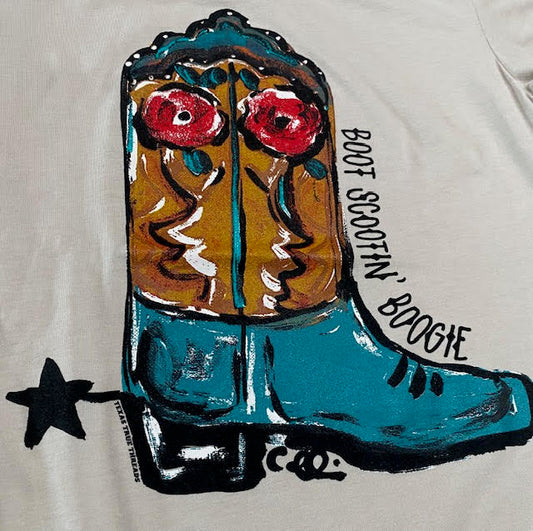 Boot Scootin Boogie Tee - Sweetwater Boutique 