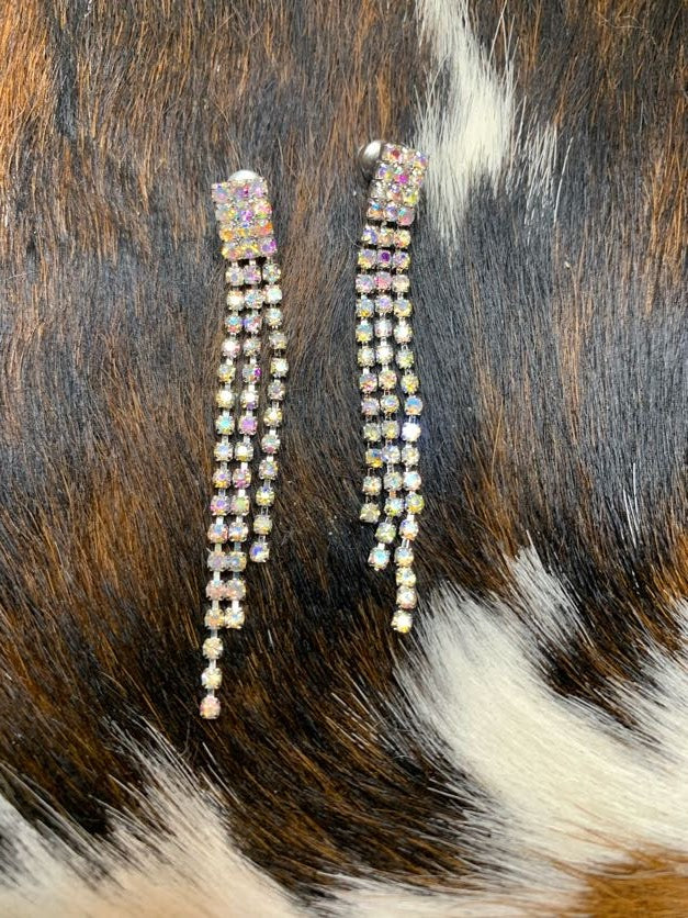 Tiered Sparkle Earrings - Sweetwater Boutique 
